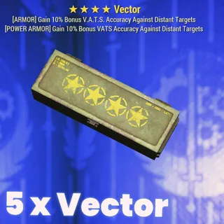 5  x New  Vector Mod box  