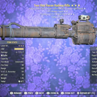 TS 2515 Railway Rifle 