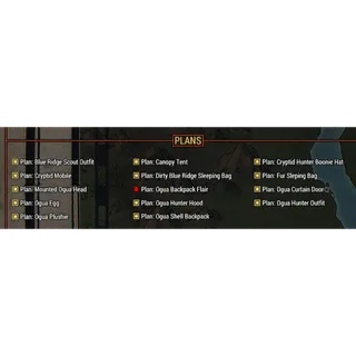 Beasts of Burden All 13 Plan Reward Bundle 