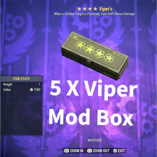 5 x Viper Mod Box 