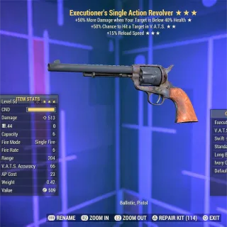 Executioner VHC FR Single Action Revolver 