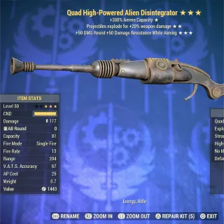 QE Alien Disintegrator 