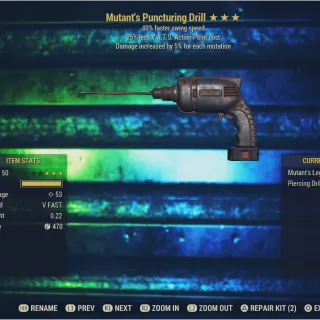 Mutant SS 25 Drill 
