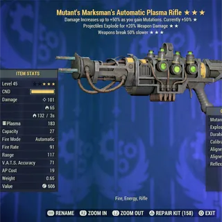 ME Durability Plasma Rifle 