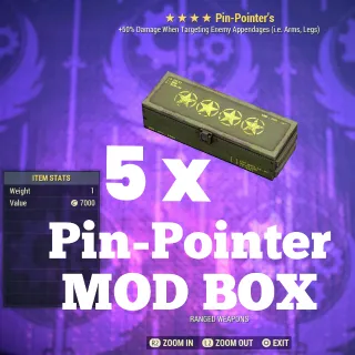 5 x Pin-Pointer Mod Box 