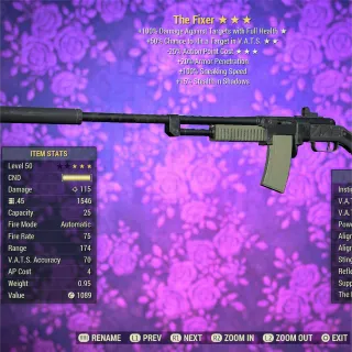 Instigating VHC 25 Fixer 