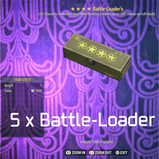 5 x Battle-Loader Mod Box 