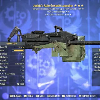 Junkie 5035 Auto Grenade Launcher 