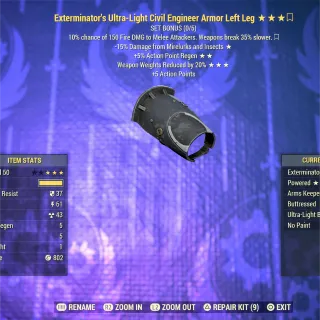 Powered WWR Civil Engineer Armor LL 