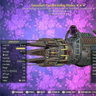 Gourmand FFR FR Gatling Plasma 