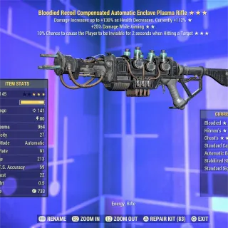 Bloodied DWA Ghost Enclave Plasma 