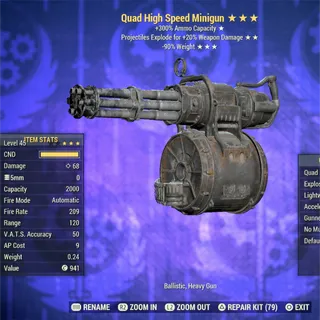 QE RW Minigun 