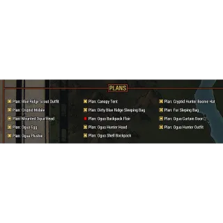 Beasts of Burden All 13 Plan Reward Bundle 