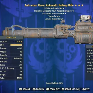 AAE35 Railway Rifle 