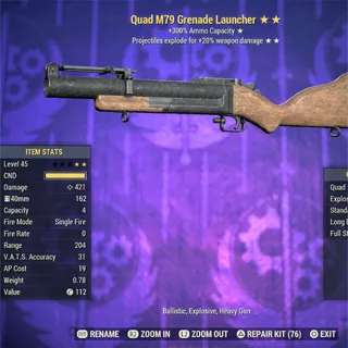 QE M79 Grenade Launcher 