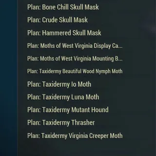 All 11 New plans from Mothman Event 