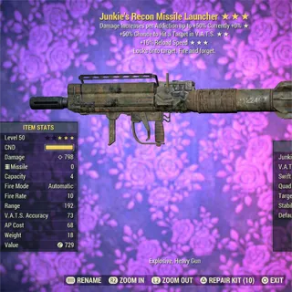 Junkie VHC FR Missile Launcher 