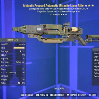 ME 3S Ultracite Laser Rifle 