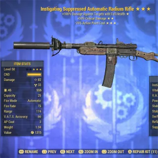 Instigating 5035 Radium Rifle 