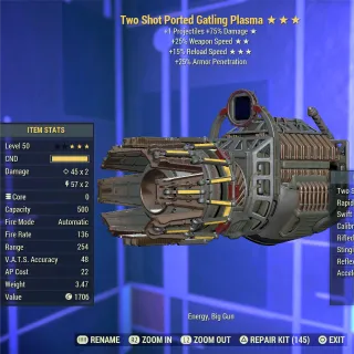 Full Mod TS FFR FR Gatling Plasma 