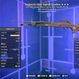 Aristocrat V50 FR  Crossbow 