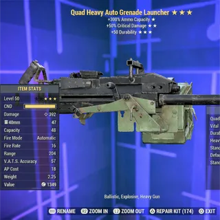 Quad V50 Durability AGL 