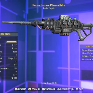 Unrolled Full Mod Enclave Plasma Rifle 