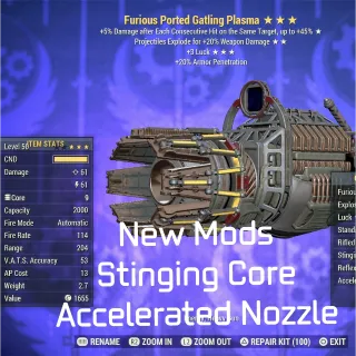 FE 3L Gatling Plasma + New Mods 