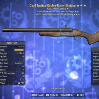 QE Double-Barrel Shotgun 
