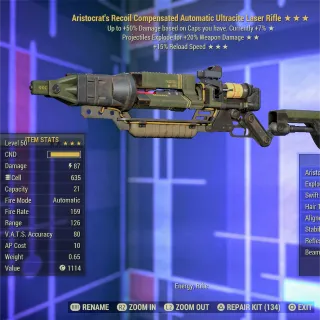 ArE FR Ultracite Laser Rifle 