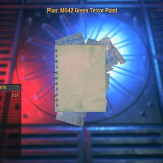 New Plan: MG42 Green Terror Paint