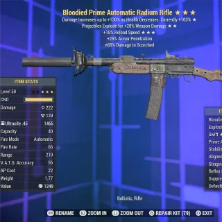 BE FR Radium Rifle 
