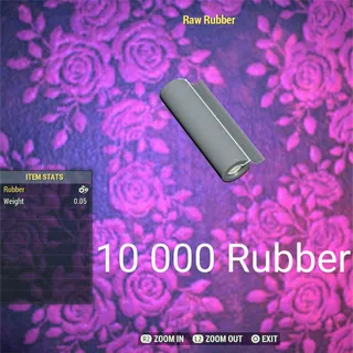 10 000 Raw Rubber 