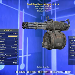 QFFR RW Minigun 
