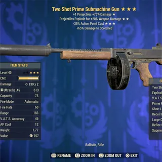 TSE35 Submachine Gun 