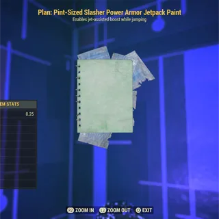 New Plan: Pint-Sized Slasher Power Armor Jetpack Paint