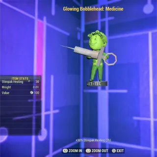 Glowing Bobblehead Medicine 