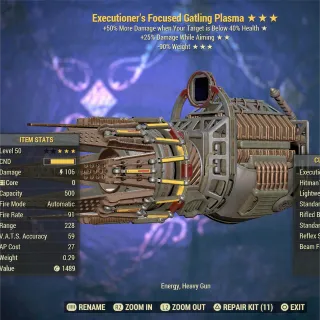 Executioner DWA RW Gatling Plasma 