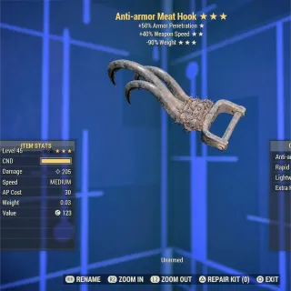 Anti-Armor SS RW Meat Hook 