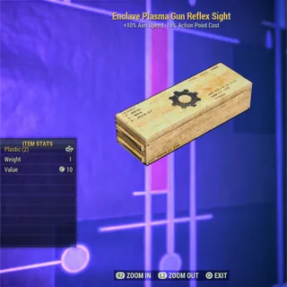 Enclave Plasma Reflex Sight Mod 