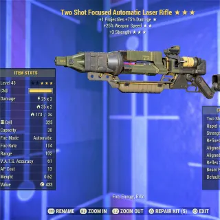 TS FFR 3S NU Laser Rifle 