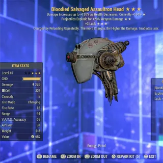 BE 3L Assaultron Head 