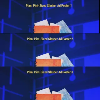 New Plans: All 3 Pint-Sized Slasher Ad Posters