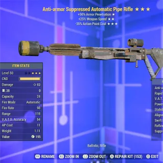 AA2535 Automatic Pipe Rifle 