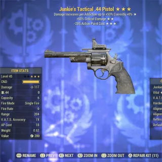 Junkie 5035 .44 Pistol 