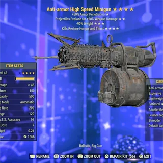 AAE RW Satiated Minigun 
