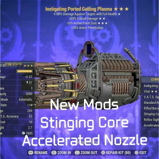 I5025 Gatling Plasma + New Mods 