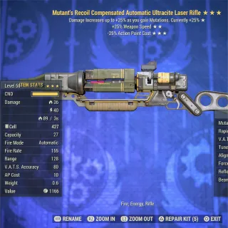 M2535 Ultracite Laser Rifle 