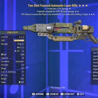 TSE Ghost NU Laser Rifle 