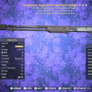 ExecE 500 Pump Action Shotgun 